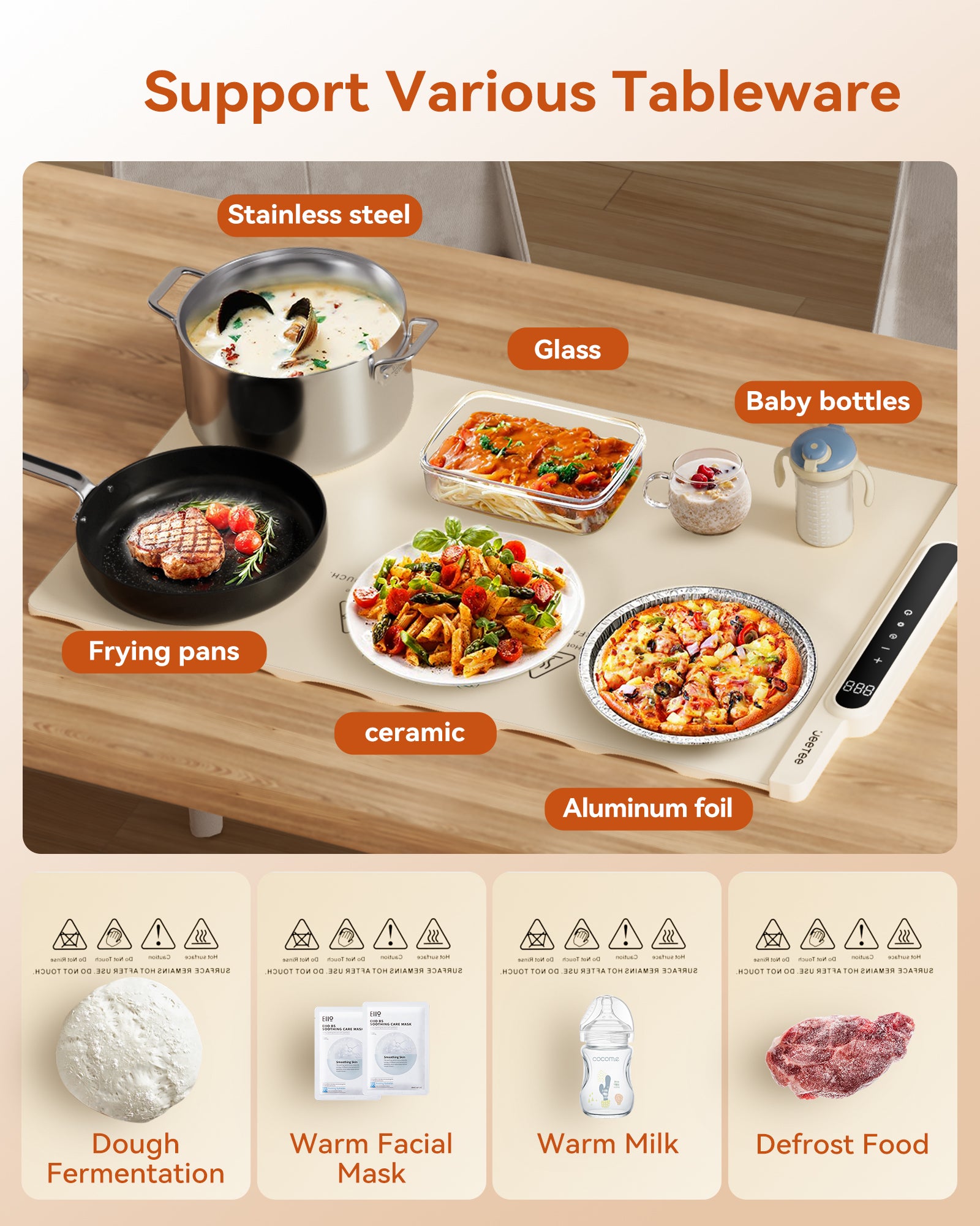 Silicone Food Heating Pad