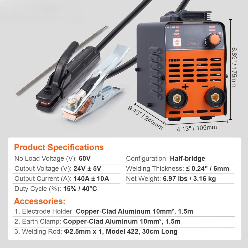 140A Stick Lift TIG 2-in-1 Welding Machine