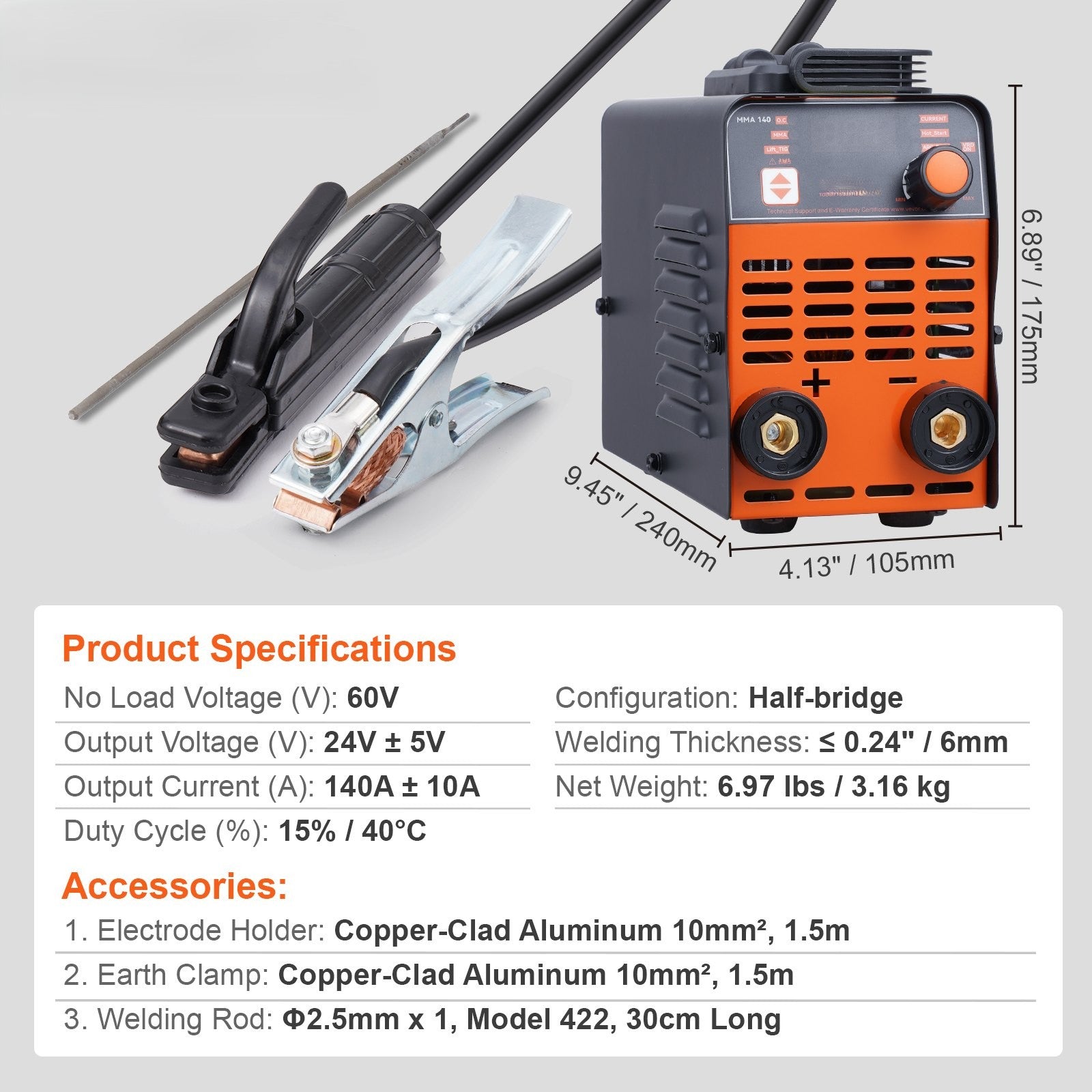 140A Stick Lift TIG 2-in-1 Welding Machine