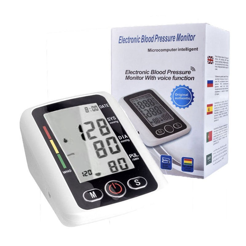 Automatic Upper Arm Blood Pressure Monitor