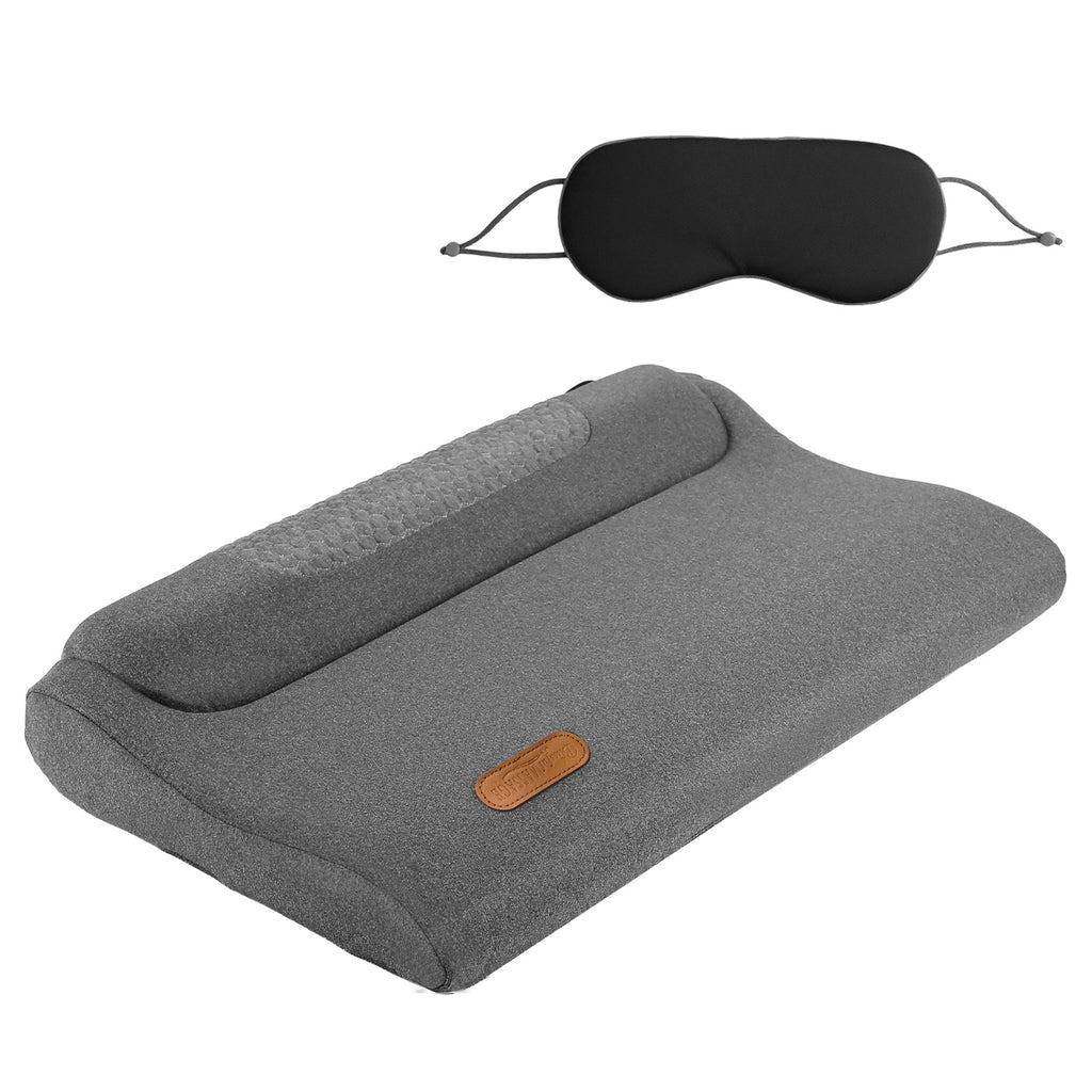 Neck Massager Pillow with Heat & Vibration – Memory Foam