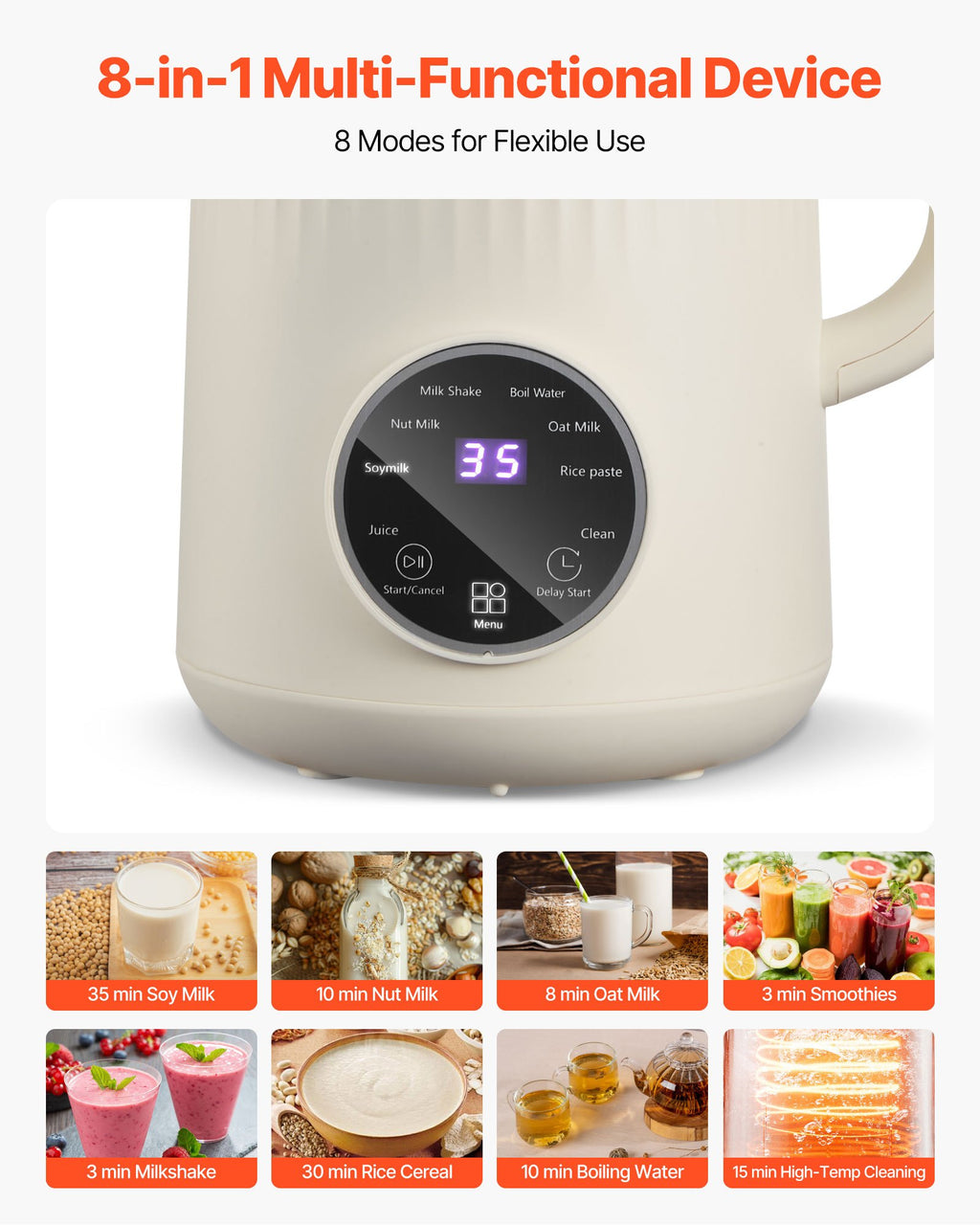 8-in-1 Nut Milk Maker