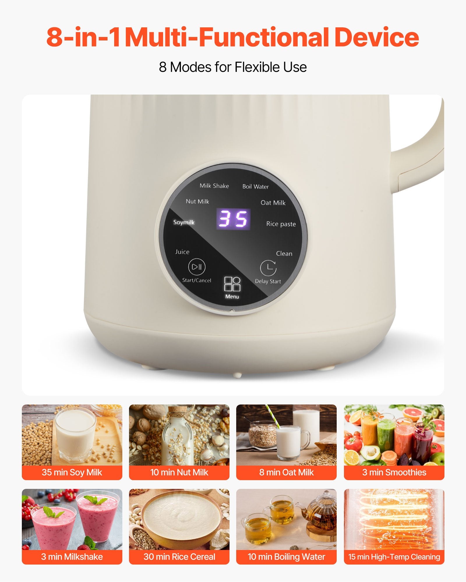 8-in-1 Nut Milk Maker