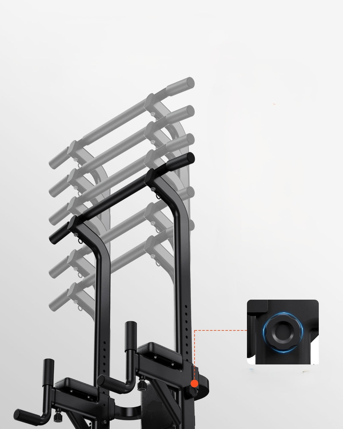 Power Tower Dip Station levels