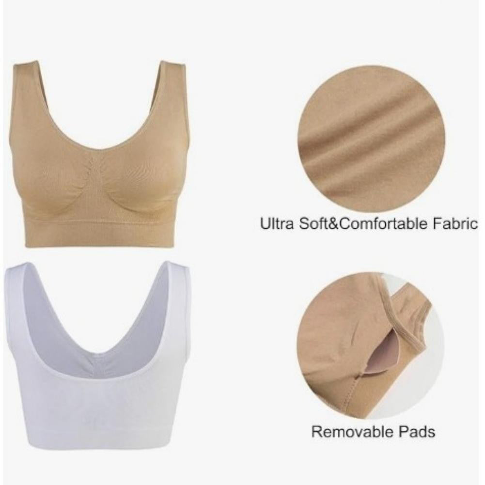 3-Pack Sports Bras For Women