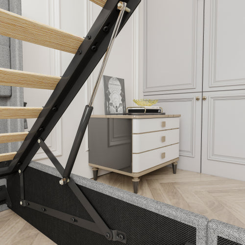 Queen Size Bed Frame With Storage
