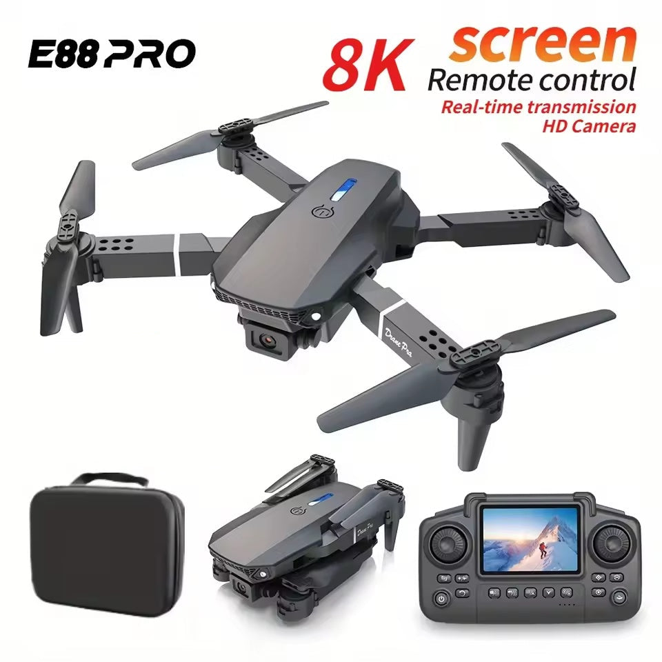 E88 Pro Mini Drone With Screen