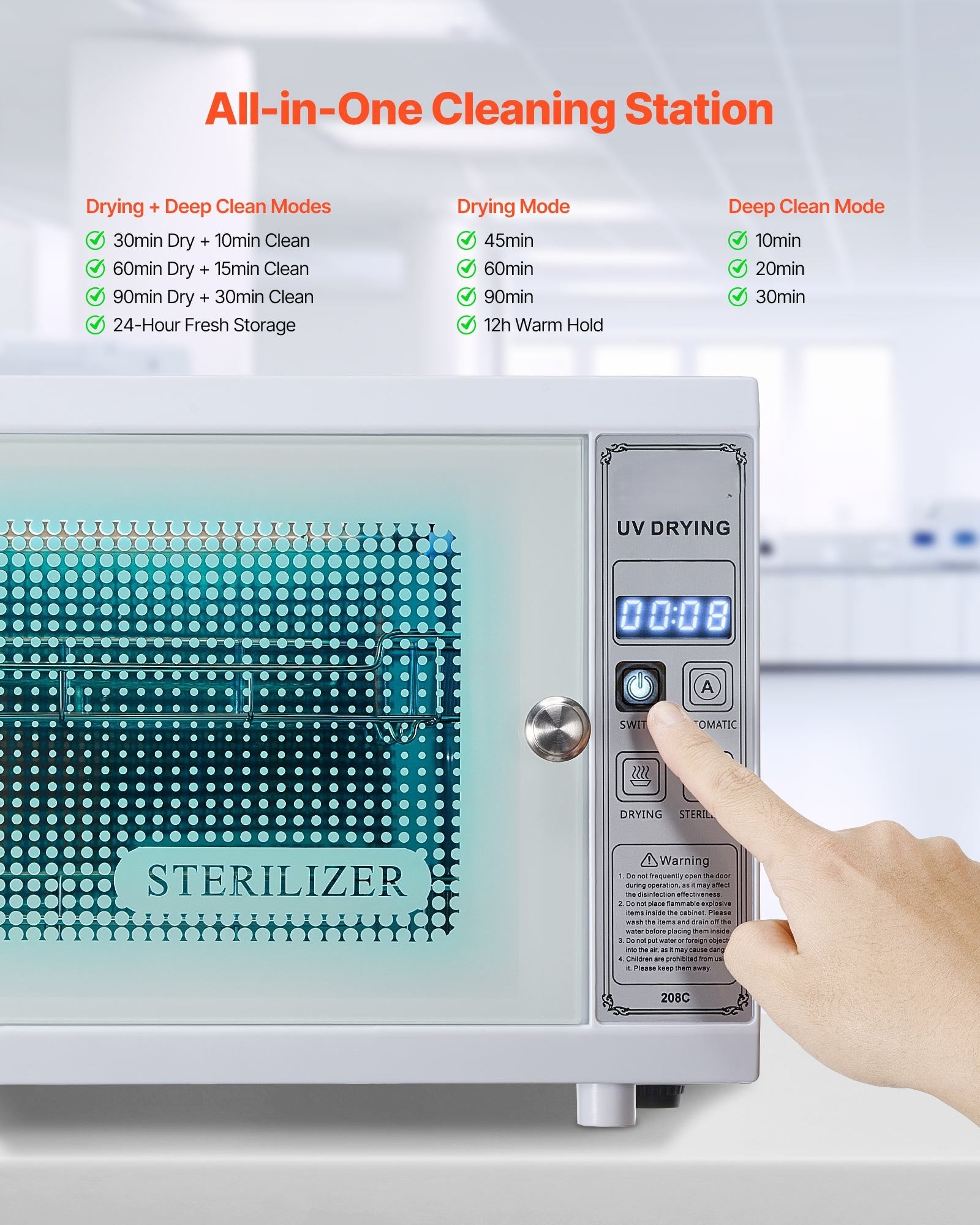 Nail Tool Cleaning Machine