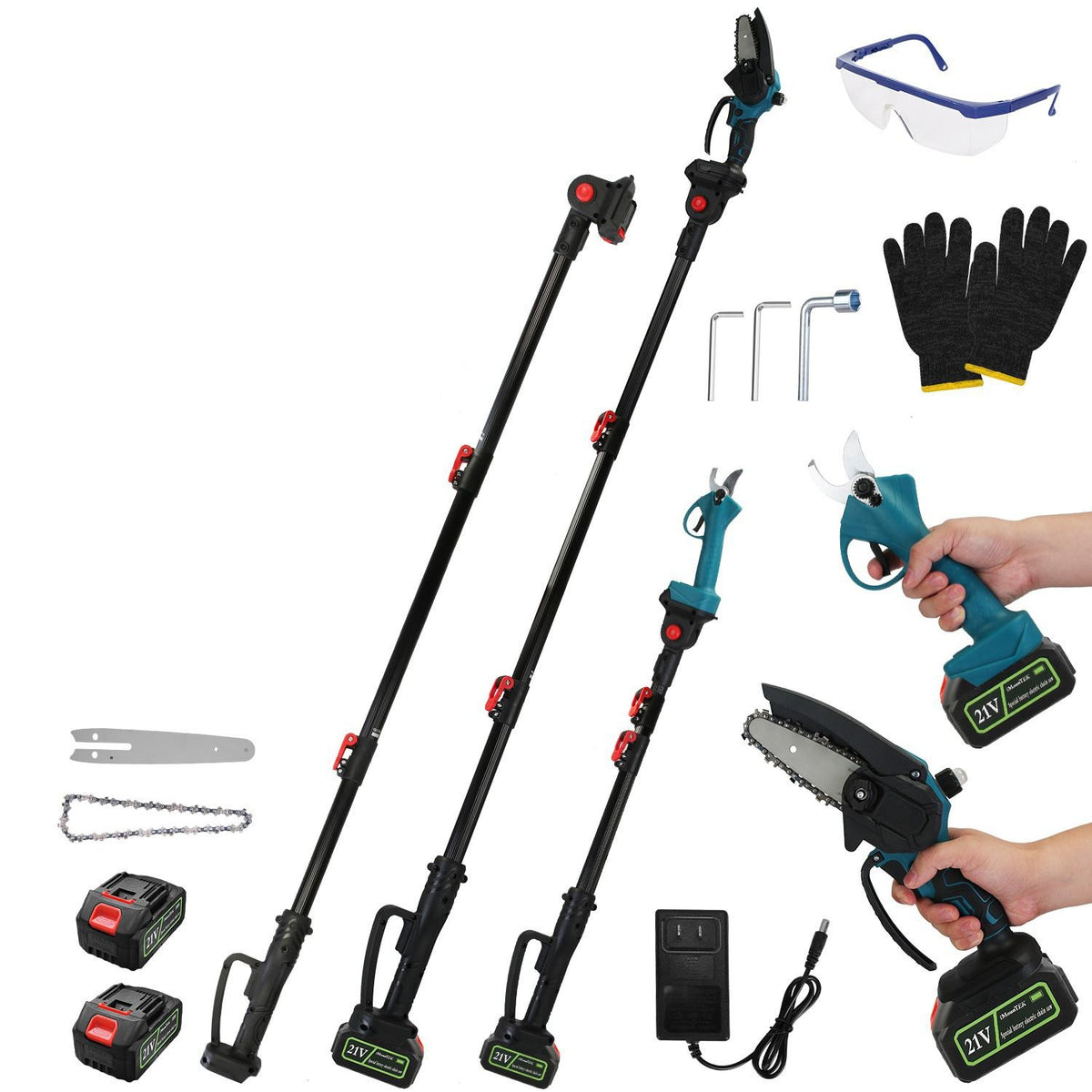 4 In 1 Cordless Pole Saw