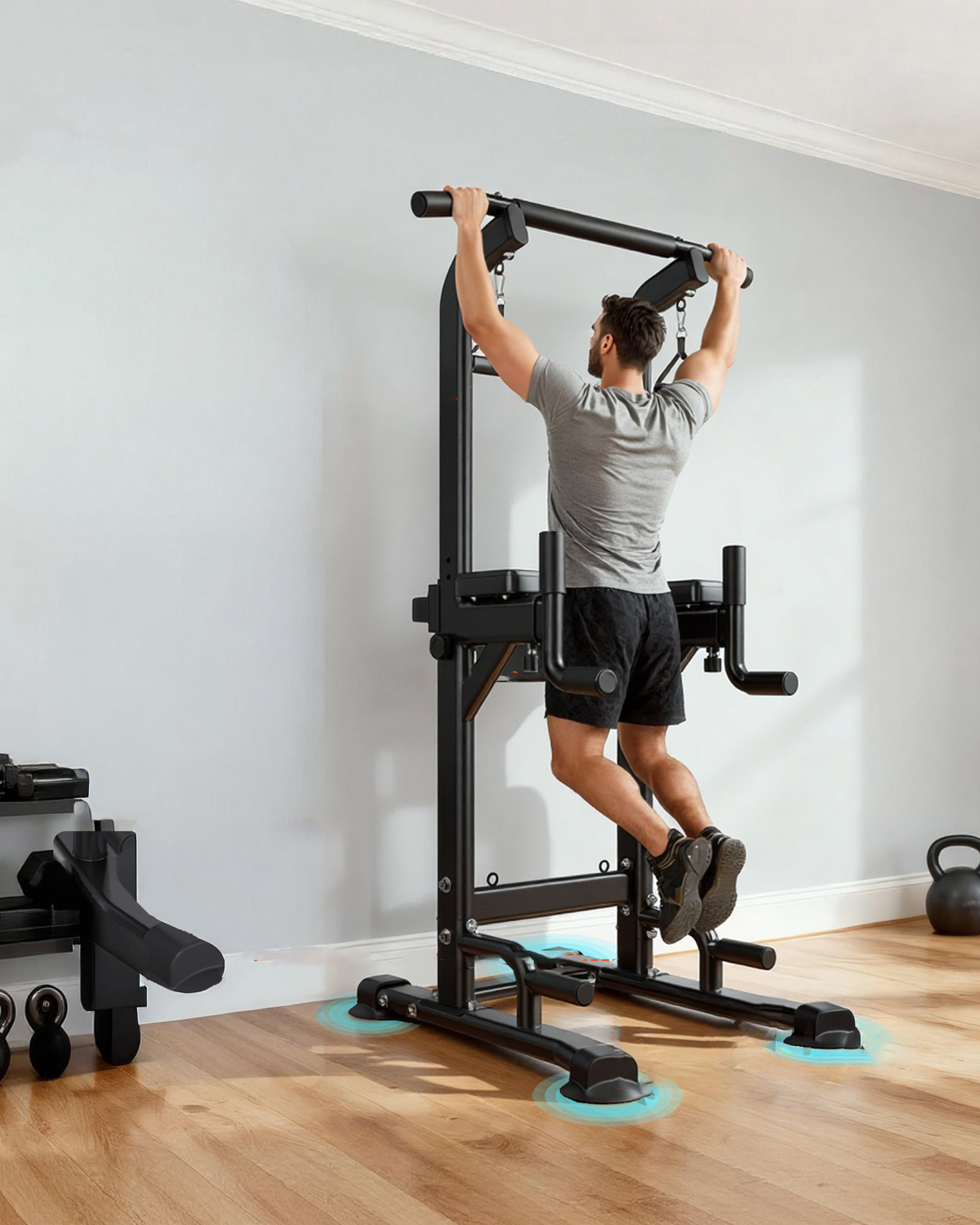 Power Tower Dip Station