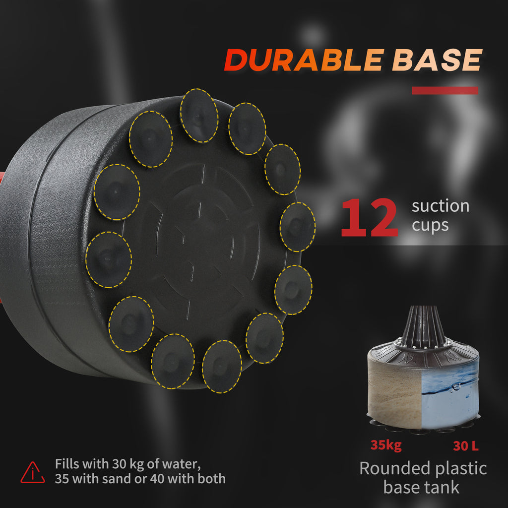 Freestanding Punching Bag with Speed Ball