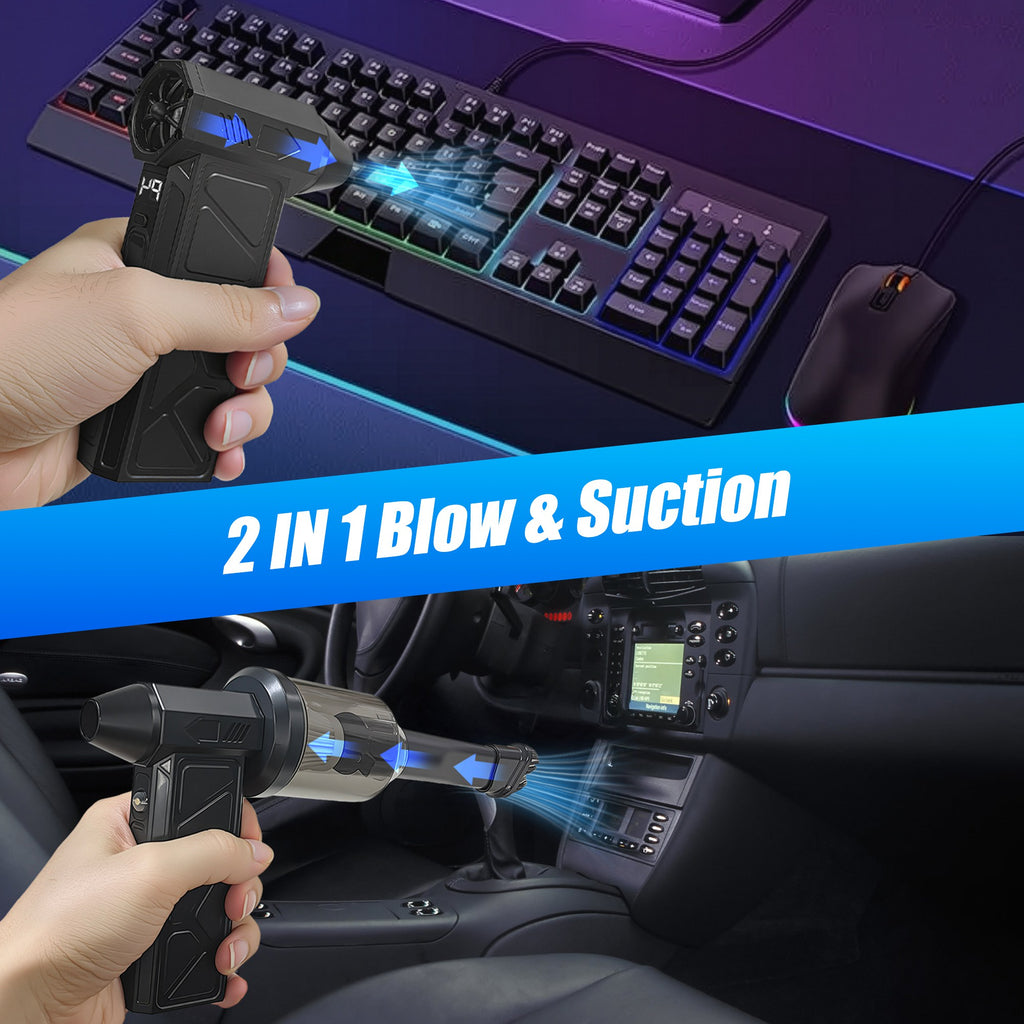Compressed Air Duster With LED Light