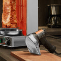 80W Electric Shawarma Knife with Dual Blades – Flat & Serrated
