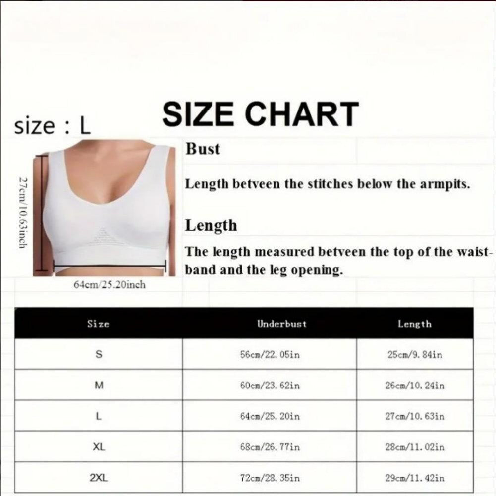 3-Pack Sports Bras For Women