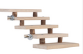 Log stairs pet toy