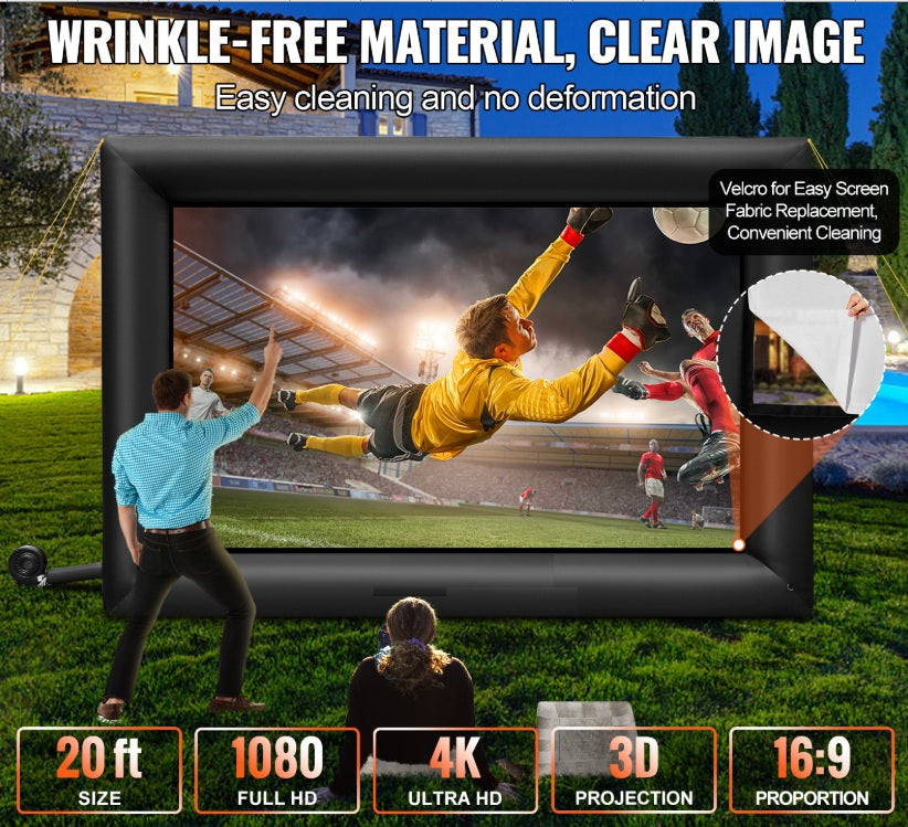 20 Ft Inflatable Projector Screen