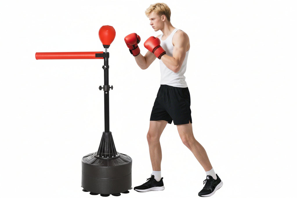 Freestanding Punching Bag with Speed Ball