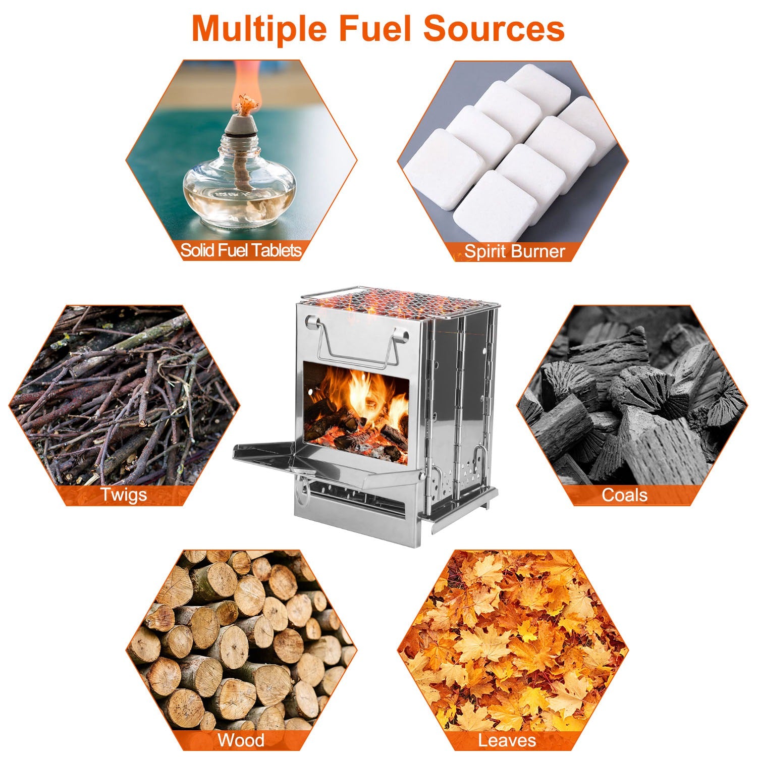 Portable Backpacking Stove For Camping