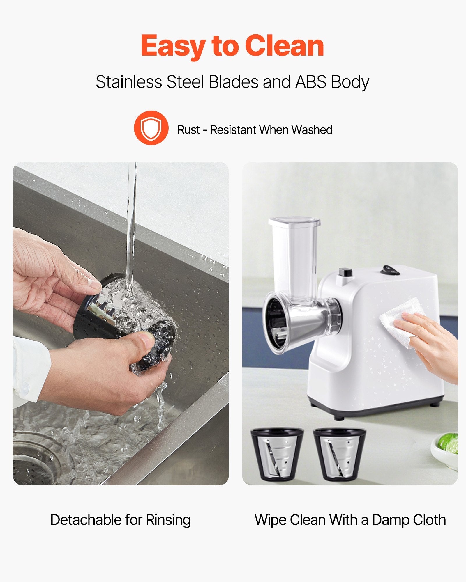 Electric Cheese Grater Salad Maker