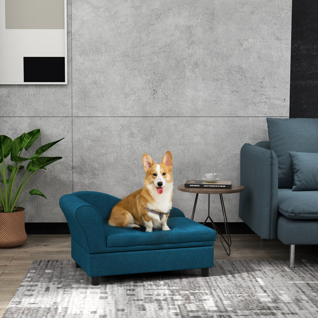 Pet Sofa for Small Dogs with Storage