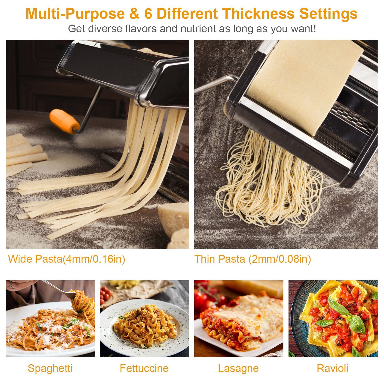 Pasta Maker Roller Machine