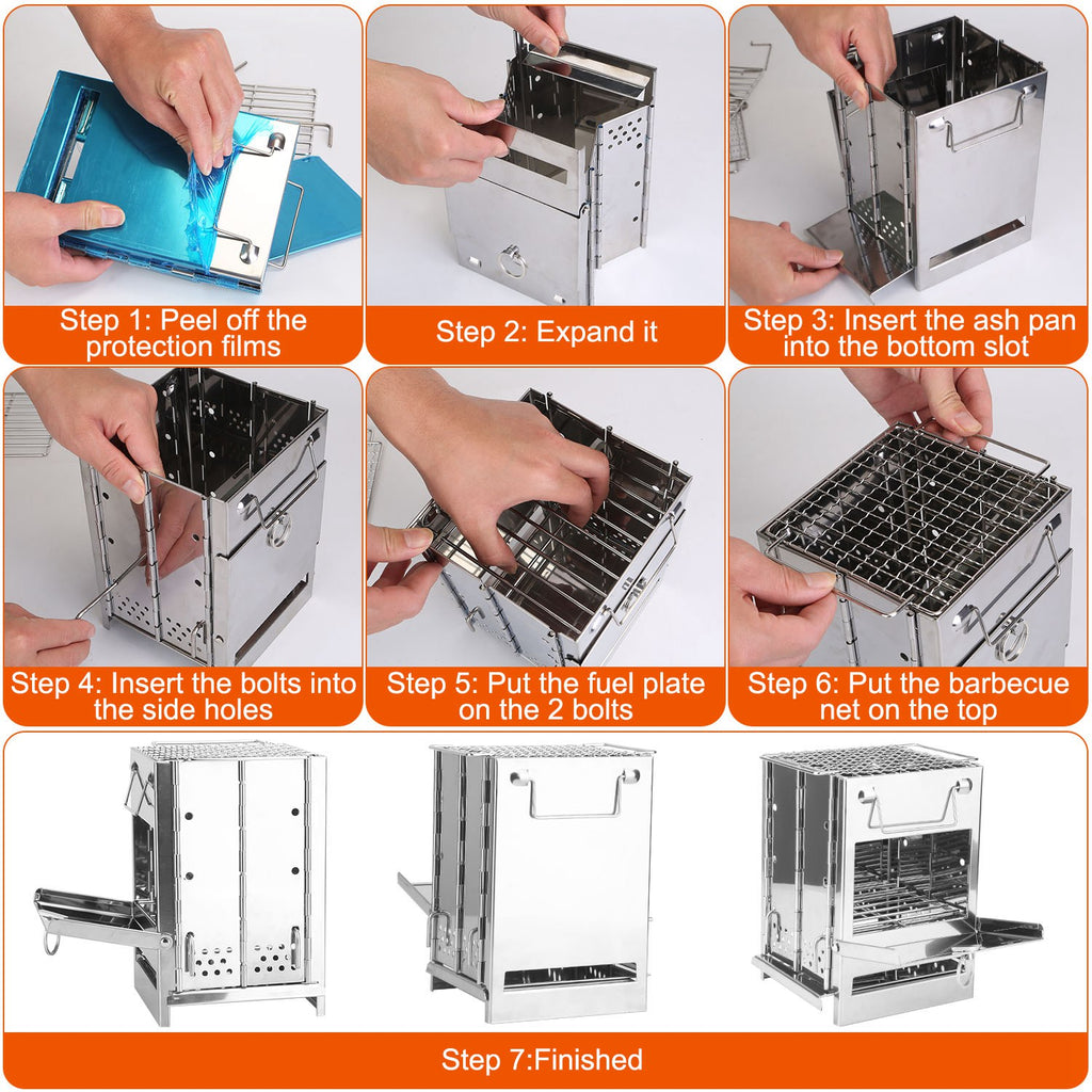 Portable Backpacking Stove For Camping