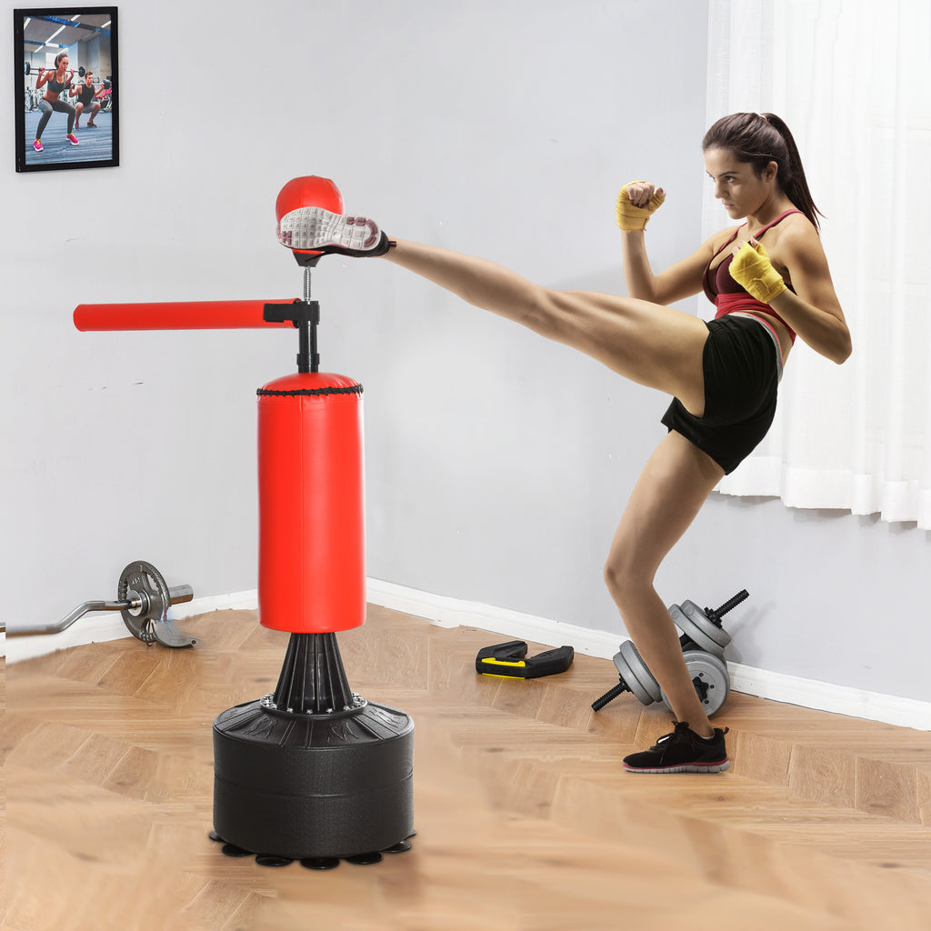 Freestanding Punching Bag with Speed Ball