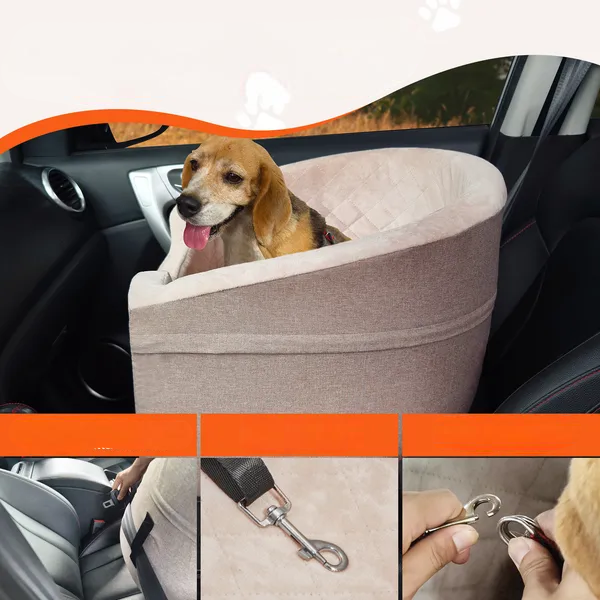 Dog Booster Car Seat Up To 55 Lbs