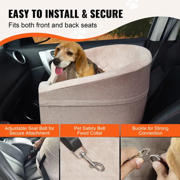 Dog Booster Car Seat Up To 55 Lbs