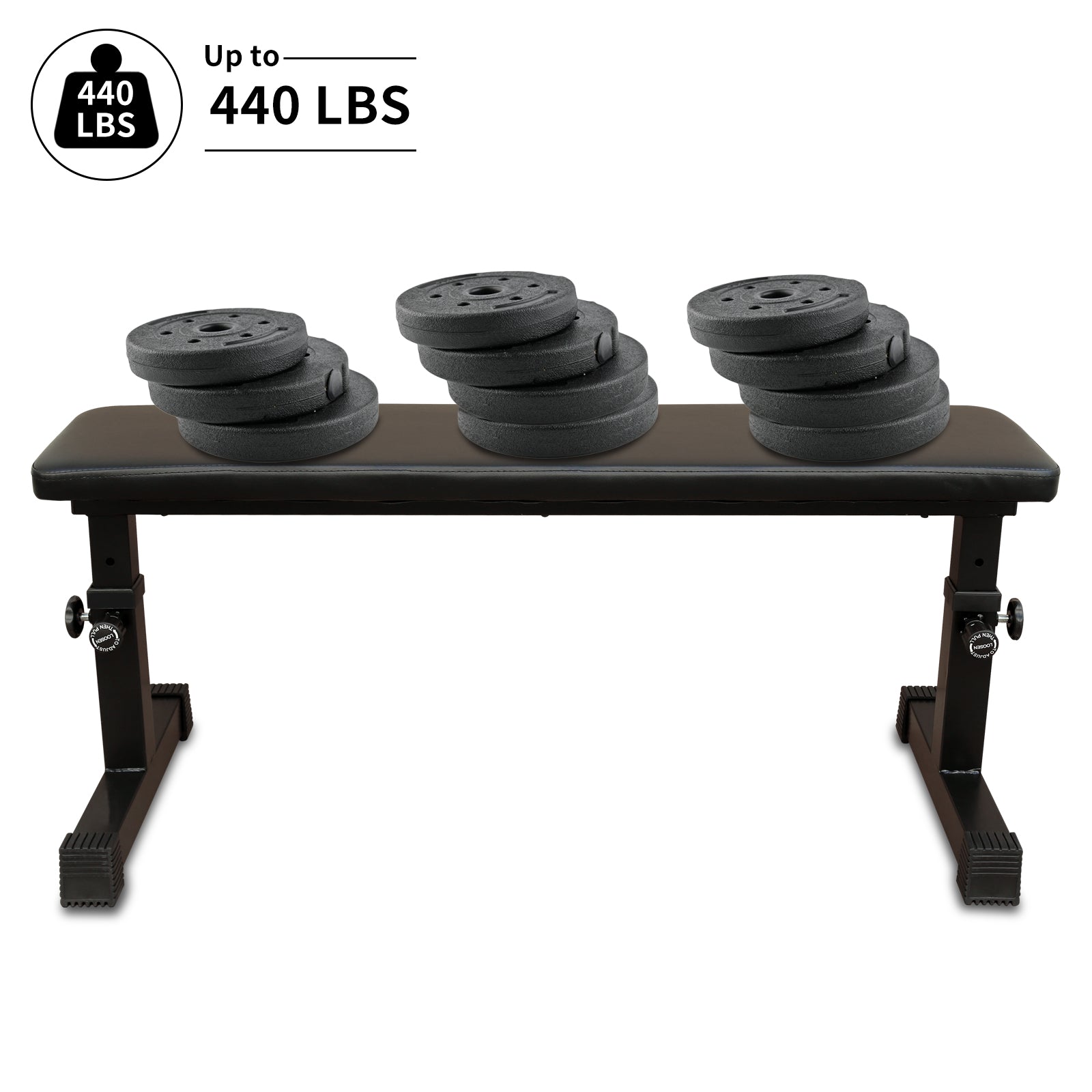 Flat Weight Bench For Strength Training