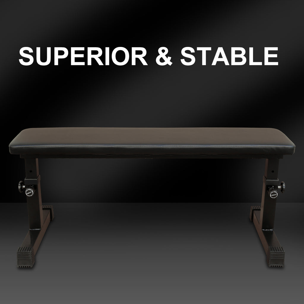 Flat Weight Bench For Strength Training