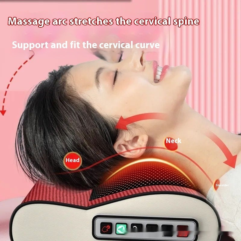 Smart Heating Waist Massager Belt – 3 Gears PU Leather