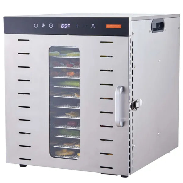 Food Dehydrator Machine, 10 Stainless Steel Trays, 1000W