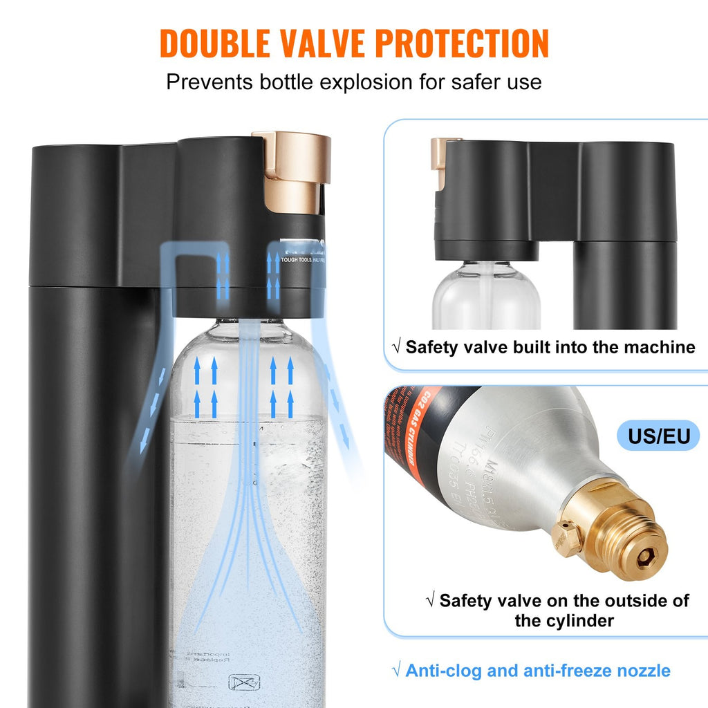 Sparkling Water Maker, Soda Maker Machine